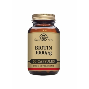 Kosttilskud Solgar   Biotin 50 enheder