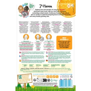 Ansigtscreme 7th Heaven VITAMINA C (5 enheder)