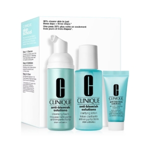 Kosmetiksæt Clinique ANTI-BLEMISH SOLUTIONS 3 Dele