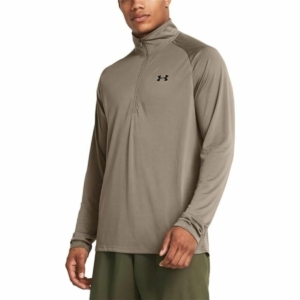 Langærmet T-shirt til Mænd Under Armour Tech 2.0 1/2 Zip