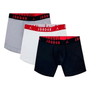Boxershorts til mænd Jordan Jhm Mens Flight Grå 3 Dele