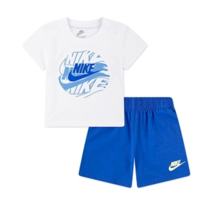 Sportstøj til Baby Nike Nkb B Nsw On The Move Jrsy Set Multifarvet 2 Dele