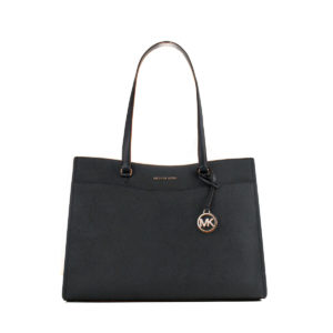 Skuldertaske Michael Kors 35F4STVT9B-BLACK Sort 37 x 28 x 12 cm