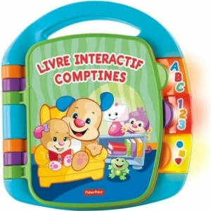 Baby legetøj Fisher-Price Interactive Book Nursery Rhymes Puppy