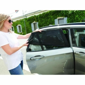 Parasol Tineo Justerbar Sort 2 enheder