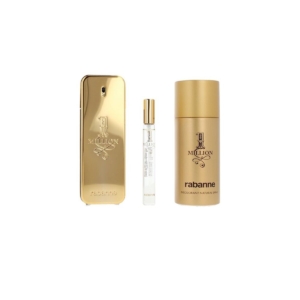 Parfume sæt til mænd Paco Rabanne 1 MILLION 3 Dele