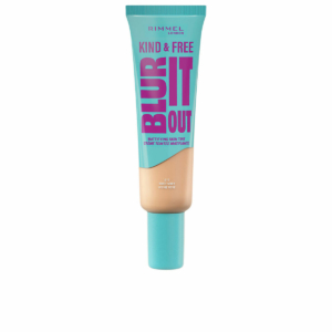Flydende makeup foundation Rimmel London KIND & FREE BLUR IT OUT Nº 010-Rose Ivory 30 ml