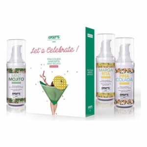 Aromatisk massageolie Exsens Let's Celebrate (3 pcs)