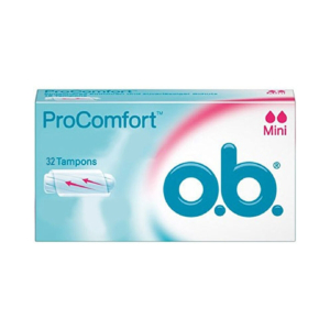 Pakke med tamponer Ob Procomfort Mini 32 enheder