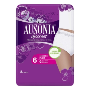 Inkontinens Hygiejnebind Ausonia Discreet Stor (8 uds)