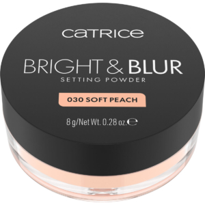 Catrice BRIGHT & BLUR Puddere - Soft Peach | Makeup Tilpasning