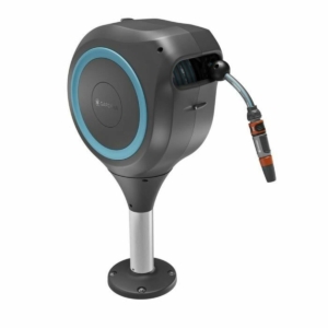 Slange hjuls Gardena RollUp Ø 13 mm Træ Plastik Automatisk Gulv 15 m