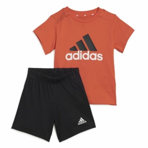 Sportstøj til Baby Adidas I Bl Co Set Sort Rød