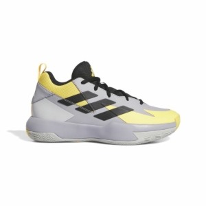 Basketballsko til børn Adidas Cross Em Up Select Mid Gul Grå