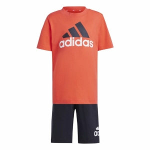 Sportstøj til Børn Adidas Essentials Sort Multifarvet Orange