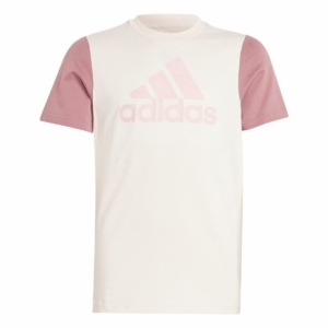 Børne Kortærmet T-shirt Adidas Essentials Big Logo Colorblock