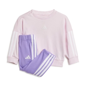 Sportstøj til Baby Adidas 3 Bandas French Terry Jogger Pink