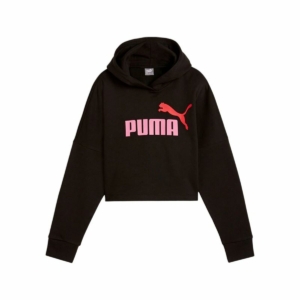 Sweatshirt med hætte til piger Puma