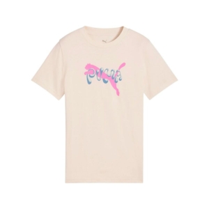 Børne Kortærmet T-shirt Puma Tweenerverse Beige