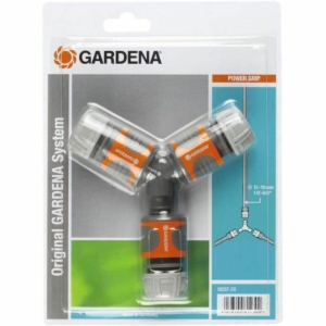 Slangeforbindelse Gardena 18287-20 Ø 15 mm 1/2" Tredobbelt Vandingssystem