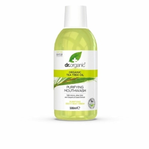 Mundskyllevand Dr.Organic Bioactive Organic 500 ml Tea tree-olie