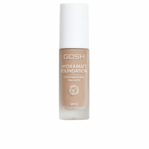 Cremet Make Up Foundation Gosh Copenhagen HYDRAMATT Nº 012-Medium Dark-Neutral Spf 15 30 ml