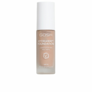 Cremet Make Up Foundation Gosh Copenhagen HYDRAMATT Nº 008-Medium Red Spf 15 30 ml