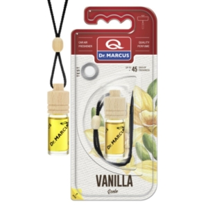 Luftfrisker til Bilen Dr Marcus ECOLO VANILLA Vanilje 4,5 ml Træ Glas
