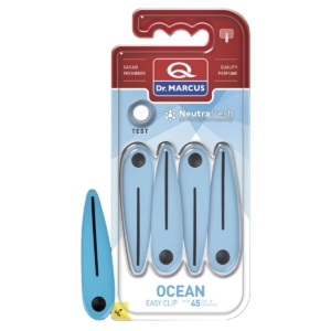 Luftfrisker til Bilen Dr Marcus EASY CLIP OCEAN BRAVE Hav Plastik