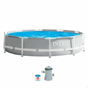 Pool Aftageligt Intex Prism Frame 305 x 76 cm 4485 L Cirkulær