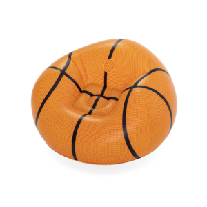 Oppustelige lænestol Bestway Orange 114 x 112 x 66 cm 112 x 114 x 66 cm Basketball