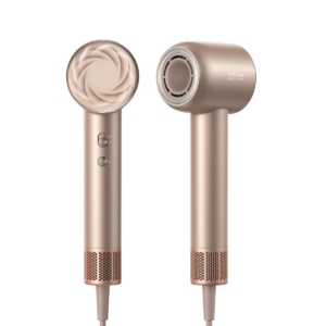 Dreame Hårtørrer Glory Mix 1600W Ionisk, 3 Magnetmundstykker, Guld