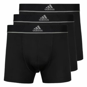 Boxershorts til mænd Adidas Active Micro Flex Eco Sort 3 enheder