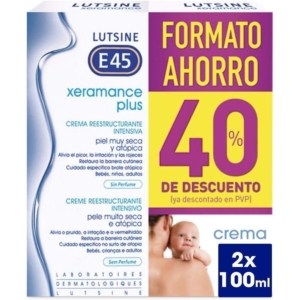 Bodylotion Lutsine E45 XERAMANCE PLUS 100 ml 2 enheder