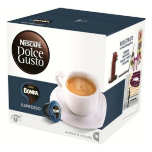 Kaffekapsler Dolce Gusto Espresso Bonka 3 Dele (16 enheder)