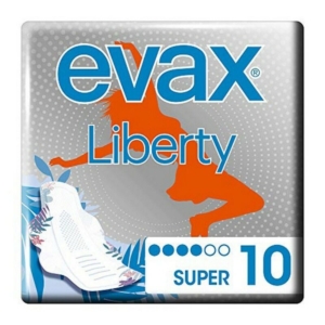 Super Hygiejnebind med Vinger Evax Liberty 10 enheder