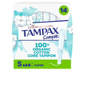 Shower gel Tampax TAMPAX ALGODÓN (14 enheder)