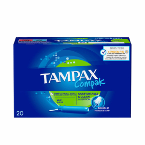 Super tamponer Tampax Compak 20 enheder