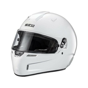 Komplet ansigtshjelm Sparco  SKY KF-5W KEVLAR/FIBERGLASS Hvid (XS)