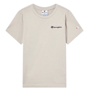 Børne Kortærmet T-shirt Champion Icons Contrast Beige