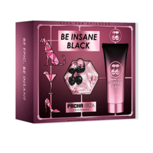 Parfume sæt til kvinder Pacha Ibiza Be Insane Black 2 Dele