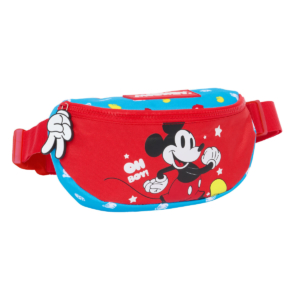 Bæltetaske Mickey Mouse Clubhouse Fantastic Blå Rød 23 x 14 x 9 cm