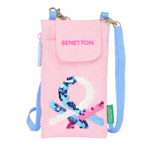 Pung Benetton Pink Mobiltaske Pink