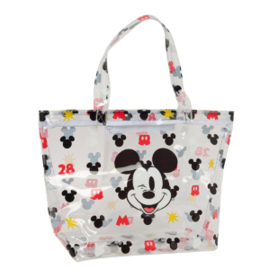 Indkøbspose Mickey Mouse Clubhouse Beach Multifarvet Gennemsigtig 54 x 35 x 17 cm