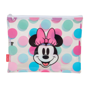 Strandtaske Minnie Mouse Beach Multifarvet Gennemsigtig