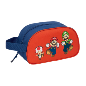 Rejsetoilettaske Super Mario Mamma mia Rød Marineblå 26 x 15 x 12 cm