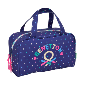 Rejsetoilettaske Benetton Drop Multifarvet 31 x 14 x 19 cm