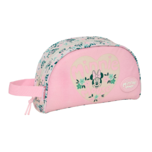 Rejsetoilettaske Minnie Mouse Minty Pink 26 x 16 x 9 cm