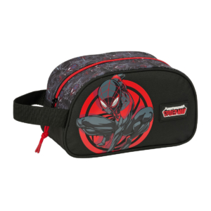 Rejsetoilettaske Spider-Man Sort 26 x 15 x 12 cm
