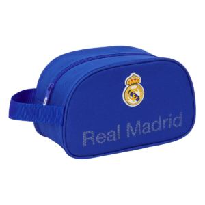 Rejsetoilettaske Real Madrid C.F. Blå Sportslig 26 x 15 x 12 cm